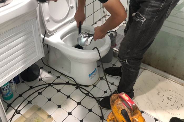 南谯疏通下水道